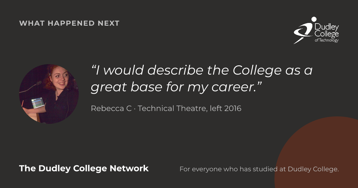 Preview card: Rebecca C’s story